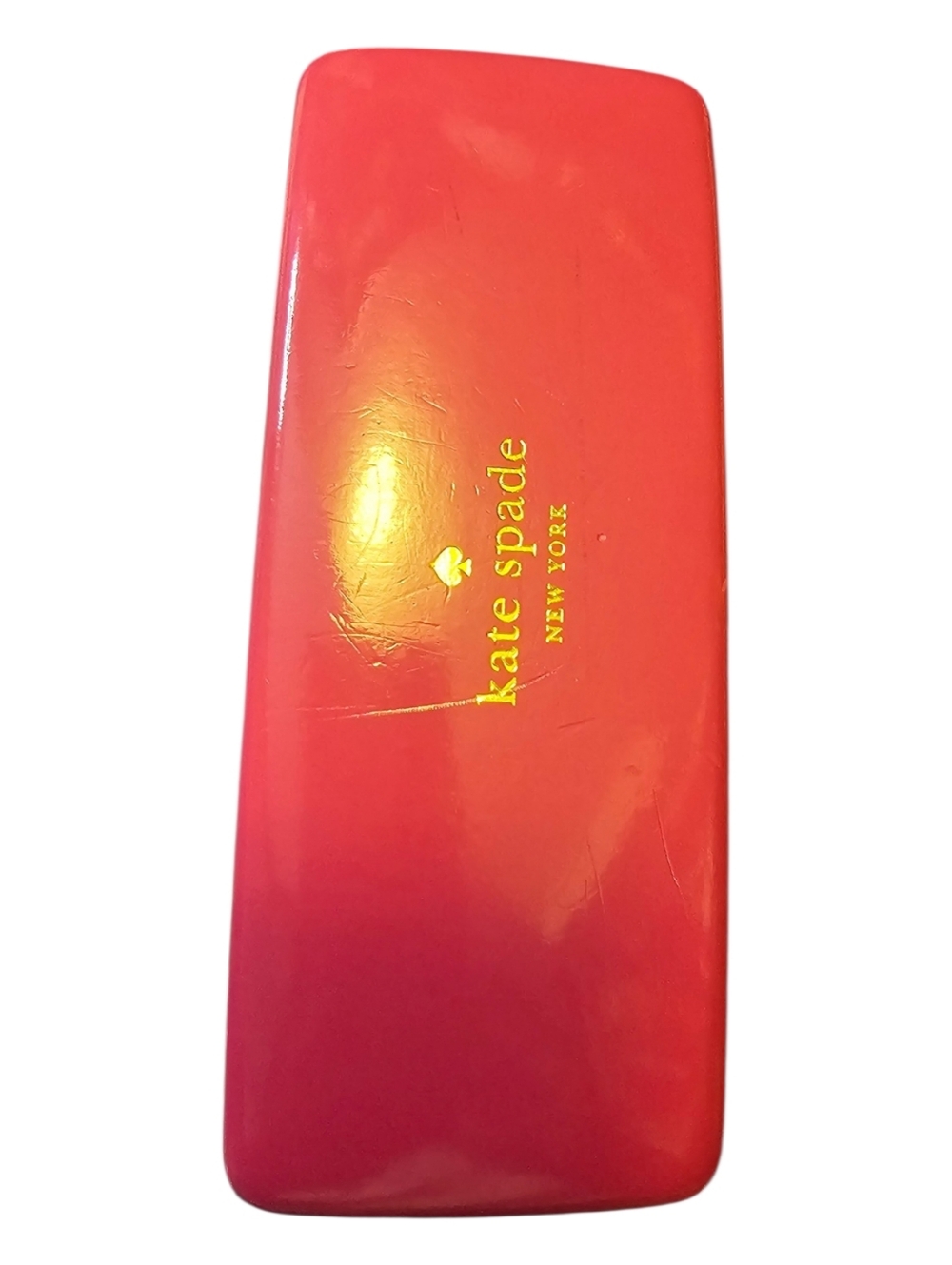 Kate Spade Pink& Orange Sorbet Sunglass & Eyeglass Case